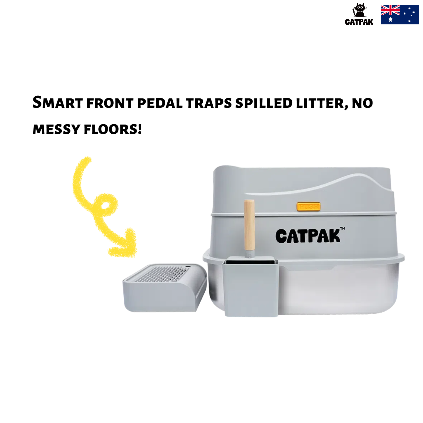 Stainless Steel Cat Litter Box | Easy to Clean & Odor-Resistant